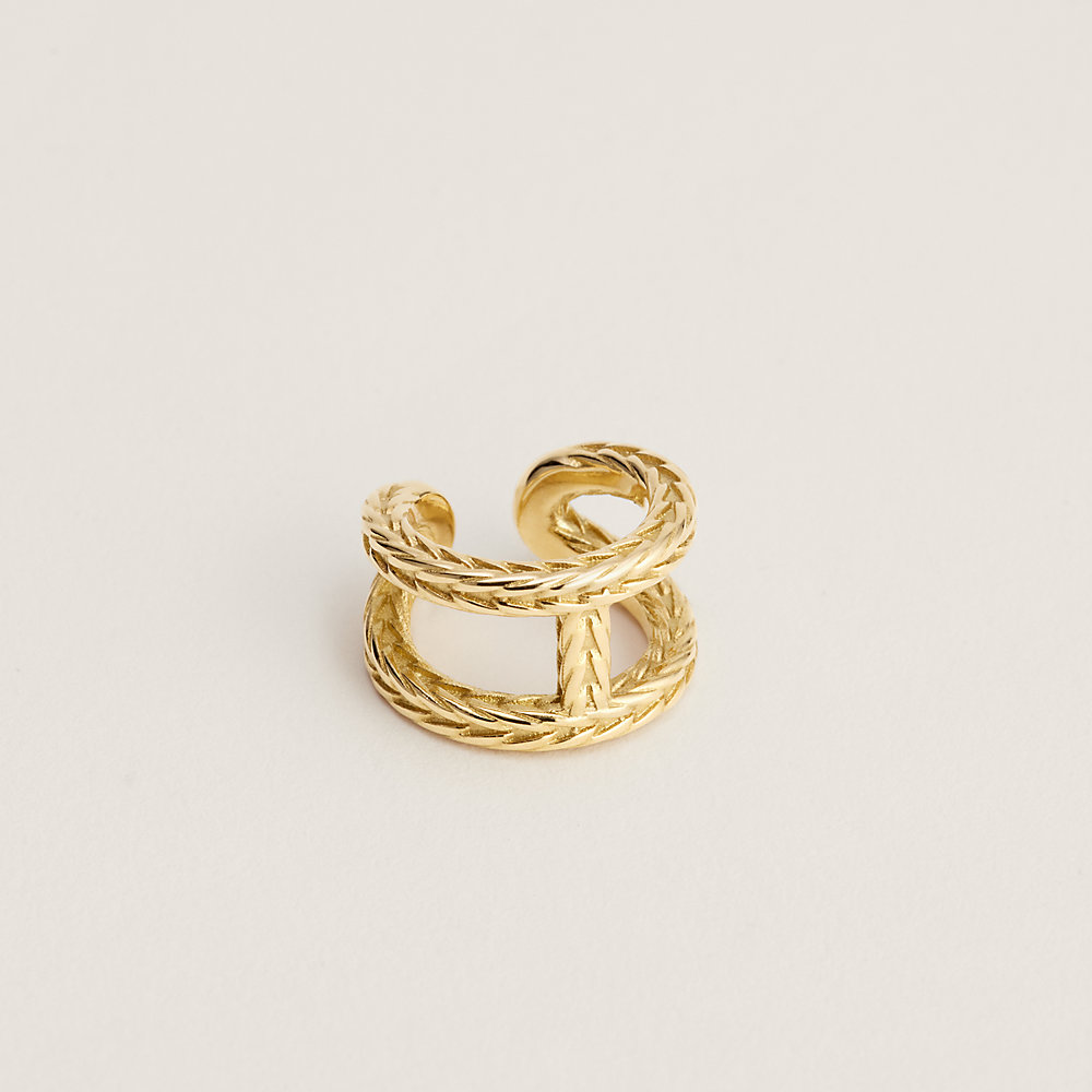 Chaine d'ancre Danae single ear cuff | Hermès USA